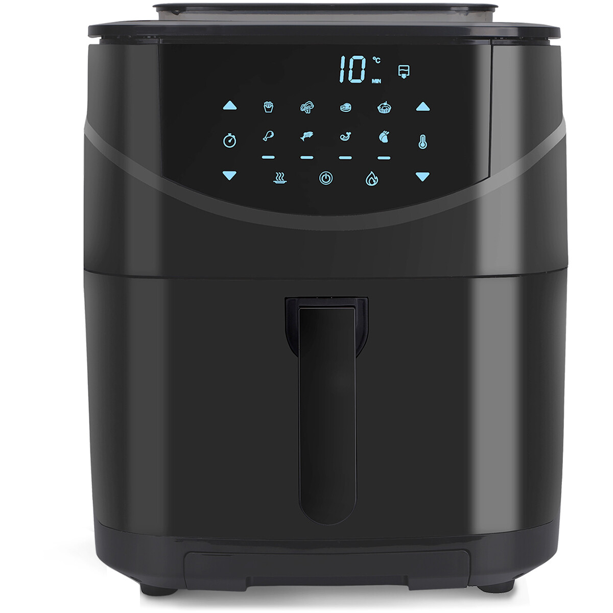 Airfryer - Aigi Jona - Hetelucht Friteuse - Timer - 7 Liter - Zwart