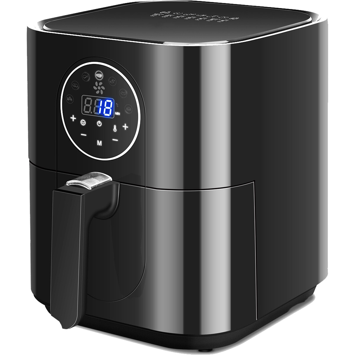 Airfryer - Aigi Kubito - Hetelucht Friteuse - Timer - 3.5 Liter - Zwart