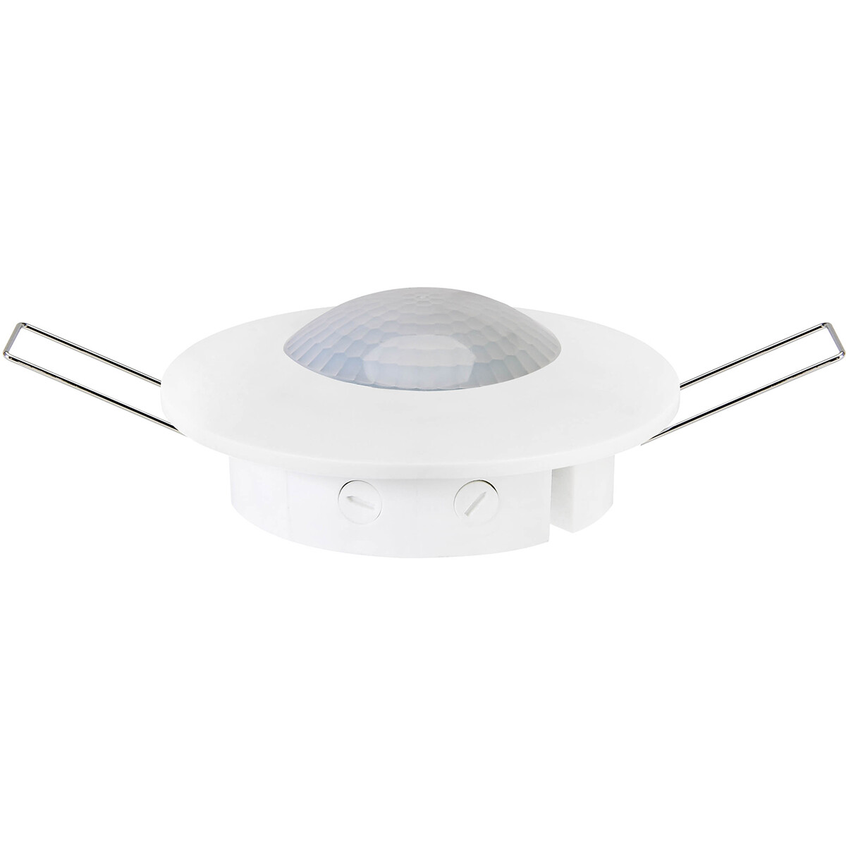 Bewegingssensor PIR - Kozolux - 6m - Max 300W - 360D - Inbouw en Opbouw - Rond - Wit