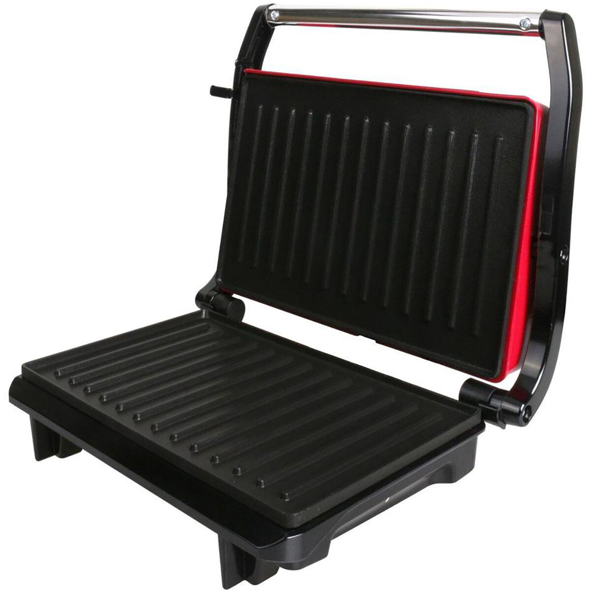 Contactgrill - Tosti Apparaat - Tosti Ijzer - Aigi Wirmo - Cool Touch - RVS - Rood