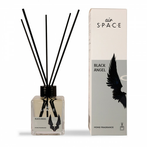 Air Space - Parfum - Geurstokjes - Huisgeur - Huisparfum - Black Angel - Vierkant - 100ml