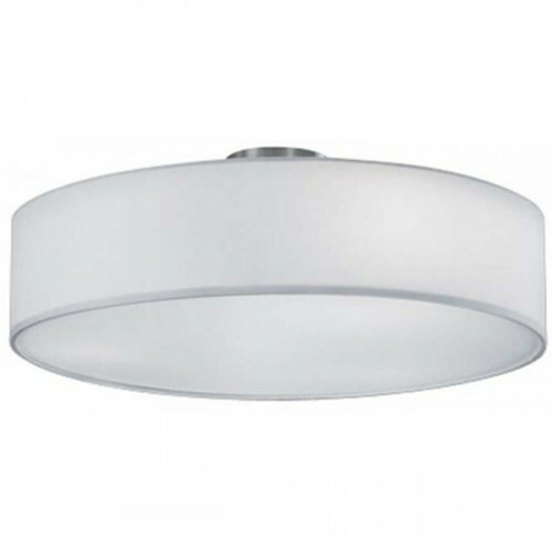 sla voorzien vragen LED Plafondlamp - Plafondverlichting - Trion Hotia - E27 Fitting - 3-lichts  - Rond - Mat Wit - Aluminium | Qualu