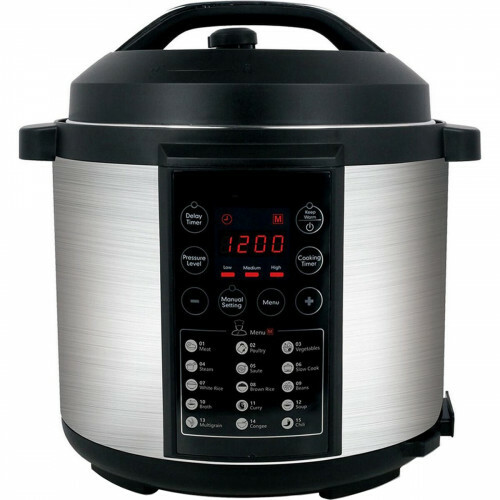 Multicooker - Aigi Mino - 5.5 Liter - RVS - Zilver