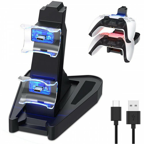 Oplaadstation PlayStation 5 - PS5 Controller Oplader - Dual Docking Charger - Zwart