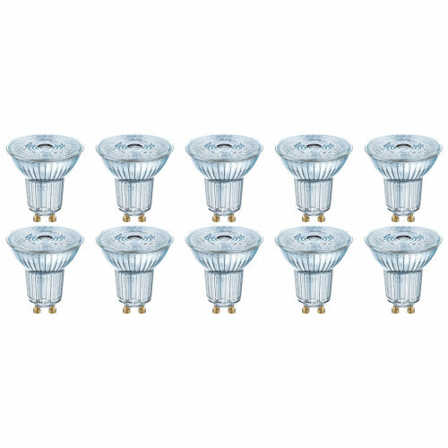 LEDVANCE - LED Spot 10 Pack - Parathom PAR16 940 36D - GU10 Fitting - Dimbaar - 3.7W - Natuurlijk Wit 4000K | Vervangt 35W