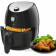 Airfryer - Aigi Hida - Hetelucht Friteuse - Timer - 3.5 Liter - Zwart/Zilver