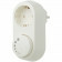 EcoDim - LED Stekkerdimmer - ECO-DIM.06 - Fase Afsnijding RC - Opbouw - Enkel Knop - 0-150W - Wit