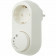 EcoDim - LED Stekkerdimmer - Smart WiFi - ECO-DIM.06 - Fase Afsnijding RC - ZigBee - Opbouw - Enkel Knop - 0-100W - Wit