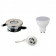 LED Spot Set - GU10 Fitting - Waterdicht IP65 - Inbouw Rond - Mat Chroom - 6W - Helder/Koud Wit 6400K - Ø82mm