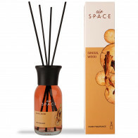 Air Space - Parfum - Geurstokjes - Huisgeur - Huisparfum - Sandalwood - Rond - 100ml