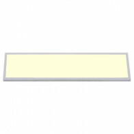 LED Paneel - 30x120 Warm Wit 3000K - 36W Opbouw Rechthoek - Mat Wit - Flikkervrij