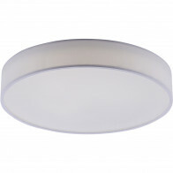 LED Plafondlamp WiZ - Smart LED - Trion Ditro - 36W - Aanpasbare Kleur - RGBW - Dimbaar - Afstandsbediening - Rond - Mat Wit - Aluminium