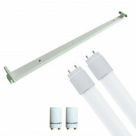 LED TL Armatuur met T8 Buis Incl. Starter - Aigi Dybolo - 120cm Dubbel - 32W - Natuurlijk Wit 4200K - Beschermingsgraad IP20