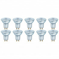 LEDVANCE - LED Spot 10 Pack - Parathom PAR16 927 36D - GU10 Fitting - Dimbaar - 5.5W - Warm Wit 2700K | Vervangt 50W