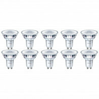 PHILIPS - LED Spot 10 Pack - CorePro 827 36D - GU10 Fitting - 4.6W - Warm Wit 2700K | Vervangt 50W