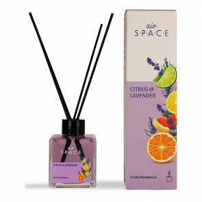 Air Space - Parfum - Geurstokjes - Huisgeur - Huisparfum - Citrus & Lavender - Vierkant - 100ml