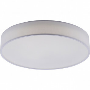 LED Plafondlamp WiZ - Trion Ditro - 36W - Aanpasbare Kleur - Dimbaar - Afstandsbediening - Rond - Mat Wit - Aluminium