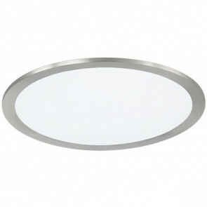 LED Plafondlamp WiZ - Trion Givon - 15W - Aanpasbare Kleur - Dimbaar - Afstandsbediening - Rond - Mat Nikkel - Aluminium