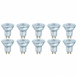 OSRAM - LED Spot 10 Pack - Parathom PAR16 927 36D - GU10 Fitting - Dimbaar - 5.5W - Warm Wit 2700K | Vervangt 50W