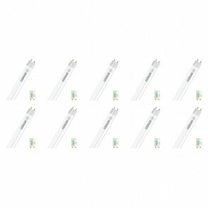 OSRAM - LED TL Buis T8 met Starter 10 Pack - SubstiTUBE Value EM 830 - 120cm - 16.2W - Warm Wit 3000K