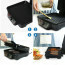 Contactgrill - Tosti Apparaat - Tosti Ijzer - Aigi Cale - Cool Touch - RVS - Zwart/Zilver 5