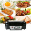 Contactgrill - Tosti Apparaat - Tosti Ijzer - Aigi Cale - Cool Touch - RVS - Zwart/Zilver 8