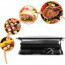 Contactgrill - Tosti Apparaat - Tosti Ijzer - Aigi Samy - Cool Touch - RVS - Zwart/Zilver 8