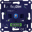 EcoDim - LED Dimmer - ECO-DIM.04 - Fase Afsnijding RC - Inbouw - Enkel Knop - 0-150W