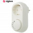 EcoDim - LED Stekkerdimmer - Smart WiFi - ECO-DIM.06 - Fase Afsnijding RC - ZigBee - Opbouw - Enkel Knop - 0-100W - Wit 2