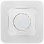 LED Dimmer - 230V - Inbouw Enkel Knop - 1-300W - Wit