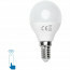 LED Lamp - Smart LED - Aigi Kiyona - Bulb G45 - 7W - E14 Fitting - Slimme LED - Wifi LED - Aanpasbare Kleur - Mat Wit - Glas 2