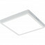 LED Paneel - 30x30 Helder/Koud Wit 6000K - 28W Opbouw Vierkant - Mat Wit - Flikkervrij