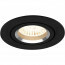 LED Spot Set - Pragmi Aerony Pro - GU10 Fitting - Inbouw Rond - Mat Zwart - 4W - Warm Wit 3000K - Kantelbaar - Ø82mm 6