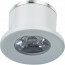 LED Veranda Spot Verlichting 6 Pack - 1W - Warm Wit 3000K - Inbouw - Dimbaar - Rond - Mat Wit - Aluminium - Ø31mm 2