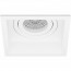 PHILIPS HUE - LED Spot Set GU10 - White Ambiance - Bluetooth - Pragmi Domy Pro - Inbouw Vierkant - Mat Wit - Verdiept - Kantelbaar - 105mm 6