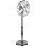 Ventilator - Trion Istido - Statiefventilator - Staand - Rond - Glans Chroom - Aluminium