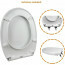 WC Bril - Toiletbril met Deksel - Toiletzitting - Softclose - Quickrelease - Afklikbaar - Wit 3