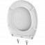 WC Bril - Toiletbril met Deksel - Toiletzitting - Softclose - Quickrelease - Afklikbaar - Wit 5