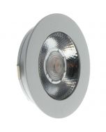 EcoDim - LED Spot Keukenverlichting - ED-10044 - 3W - Warm Wit 2700K - Dimbaar - Waterdicht IP54 - Onderbouwspot - Meubelspot - Inbouwspot - Rond - Mat Wit