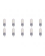 LED Lamp 10 Pack - Aigi - G4 Fitting - 3.6W - Warm Wit 3000K | Vervangt 35W