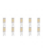 LED Lamp 10 Pack - Aigi - G9 Fitting - 3.5W - Warm Wit 3000K | Vervangt 30W