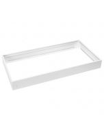 LED Paneel Opbouw Frame - Velvalux - 30x60 - Aluminium - Rechthoek - Wit