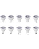 LED Spot 10 Pack - GU10 Fitting - Dimbaar - 6W - Warm Wit 3000K