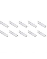 LED TL Buis T8 10 Pack - Aigi - 120cm 20W - Helder/Koud Wit 6400K