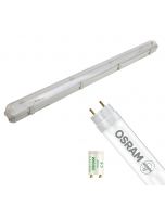 OSRAM - LED TL Armatuur met T8 Buis - SubstiTUBE Value EM 840 - Aigi Hari - 120cm Enkel - 16.2W - Natuurlijk Wit 4000K