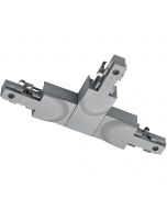 Spanningsrail Doorverbinder - Trion Dual - T Connector - Aarde Rechts - 2 Fase - Mat Titaan