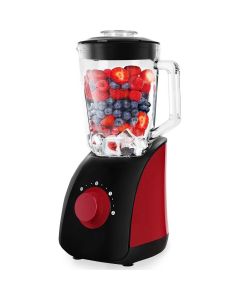 Blender - Aigi Panona - 1.5 Liter - 750 Watt - Zwart/Rood - RVS