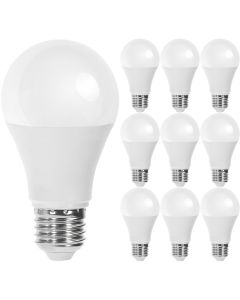 LED Lamp 10 Pack - E27 Fitting - 12W - Natuurlijk Wit 4000K