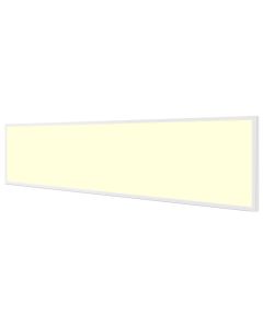 LED Paneel 30x120 - Velvalux Lumis - LED Paneel Systeemplafond - Warm Wit 3000K - 40W - Inbouw - Rechthoek - Wit - Flikkervrij