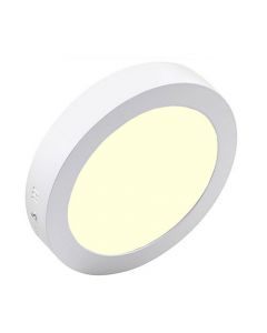 LED Spot / LED Downlight / LED Paneel Set BSE Slim Rond Opbouw 18W 3000K Warm Wit 225mm Spatwaterdicht